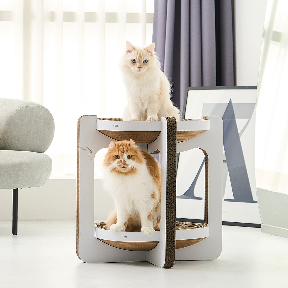DUIT Duit Tiramisu Board 2-Tier Scratcher